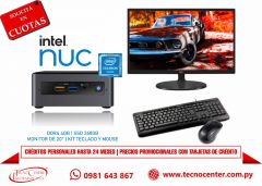 Mini PC Intel NUC Cel 20”
